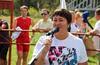 Елена Вяльбе открыла чемпионат России по лыжероллерам.