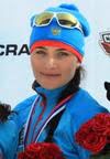 Евгения Шаповалова и Валерий Гонтарь победители гонки на Кубке России в п.Вершина Тея.