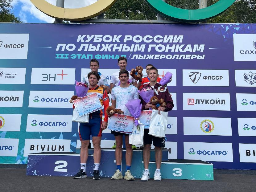 Светлана Николаева и Никита Егоров- победители индивидуальной гонки на финале Кубка России по лыжероллерам!
