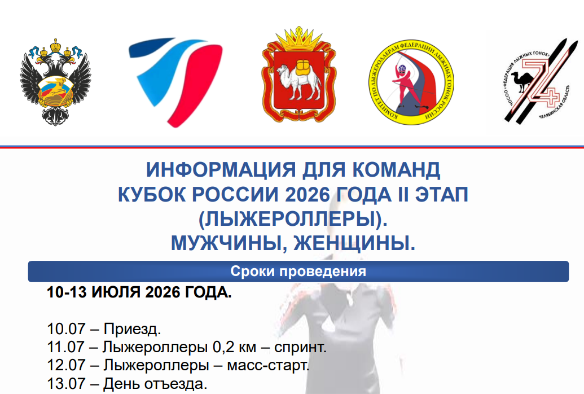 КУБОК РОССИИ 2026 ГОДА II ЭТАП КУБОК РОССИИ 2026 ГОДА II ЭТАП