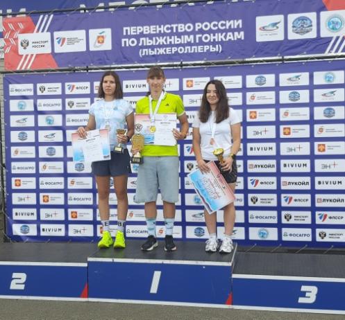 Первенства России по лыжным гонкам (лыжероллеры) 19-20 лет.