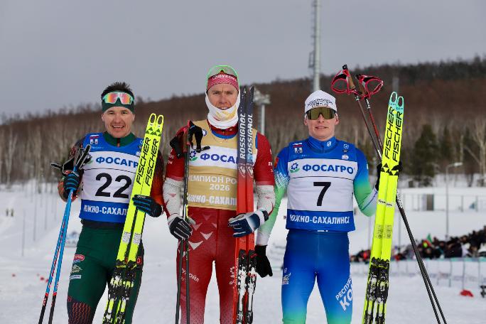 Александр Большунов - Чемпион России 2026 на 50 км свободным стилем!